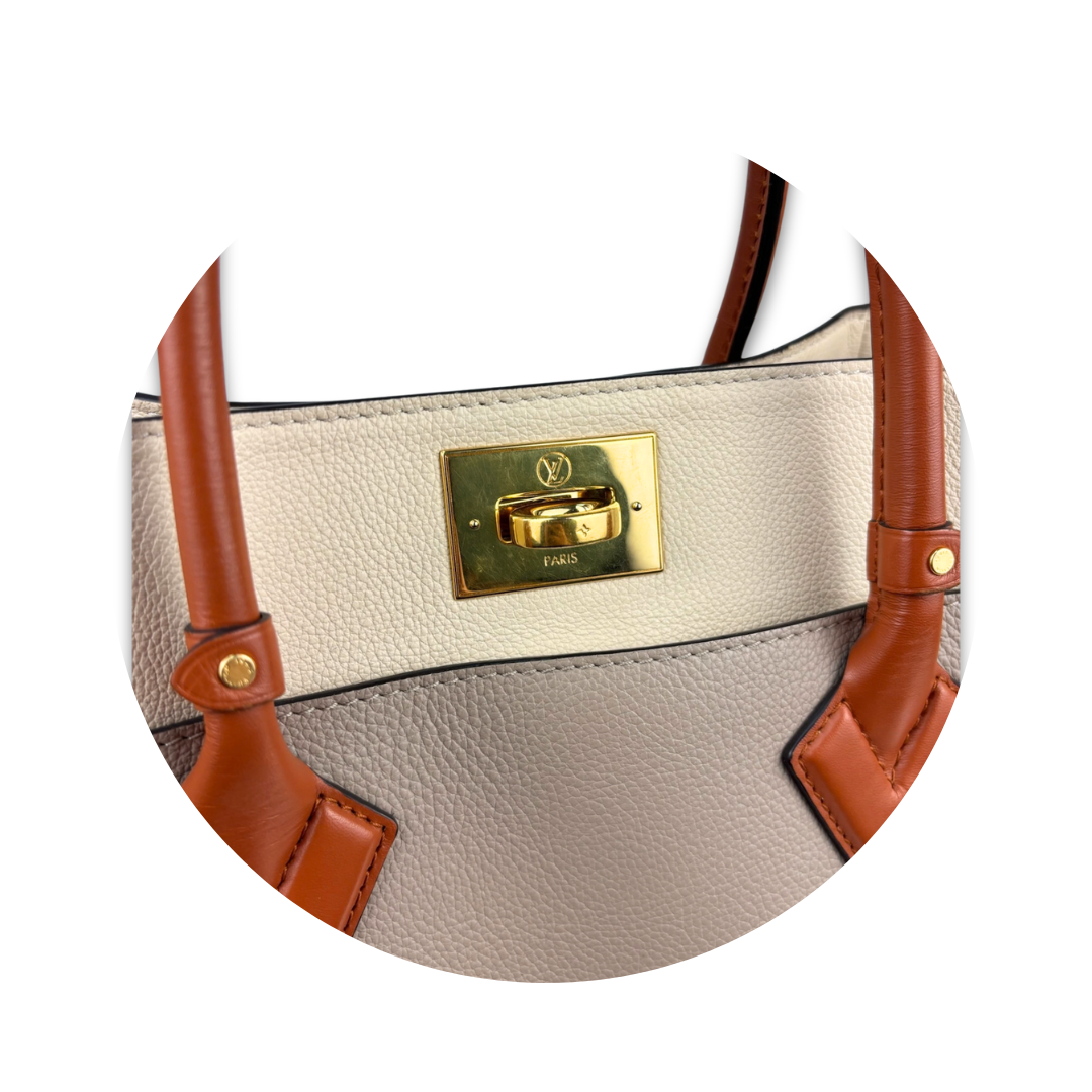 Louis Vuitton Taupe On My Side MM