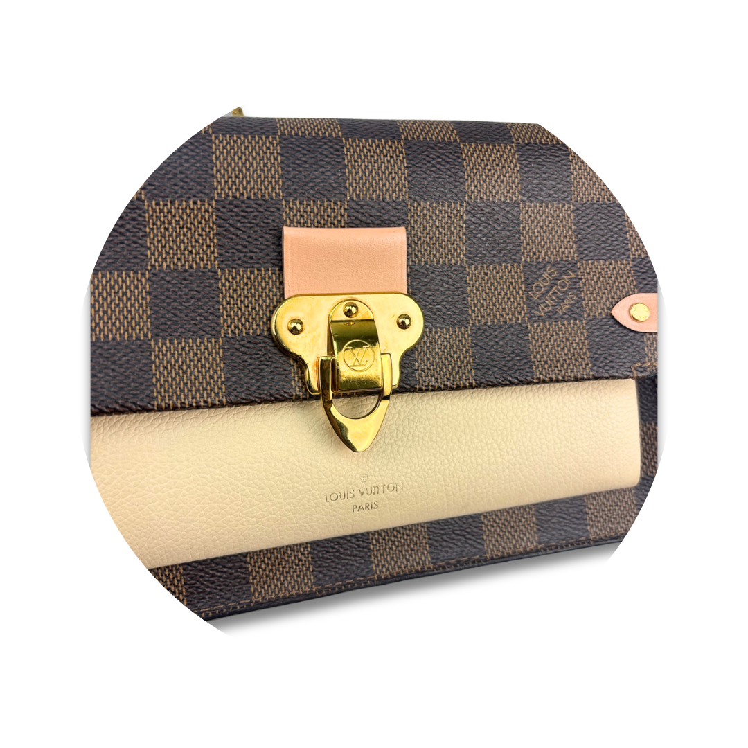 Louis Vuitton Damier Ebene Vavin Chain Wallet