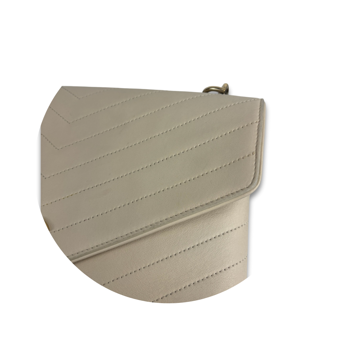Chanel Cream Medium Coco Envelope Flap
