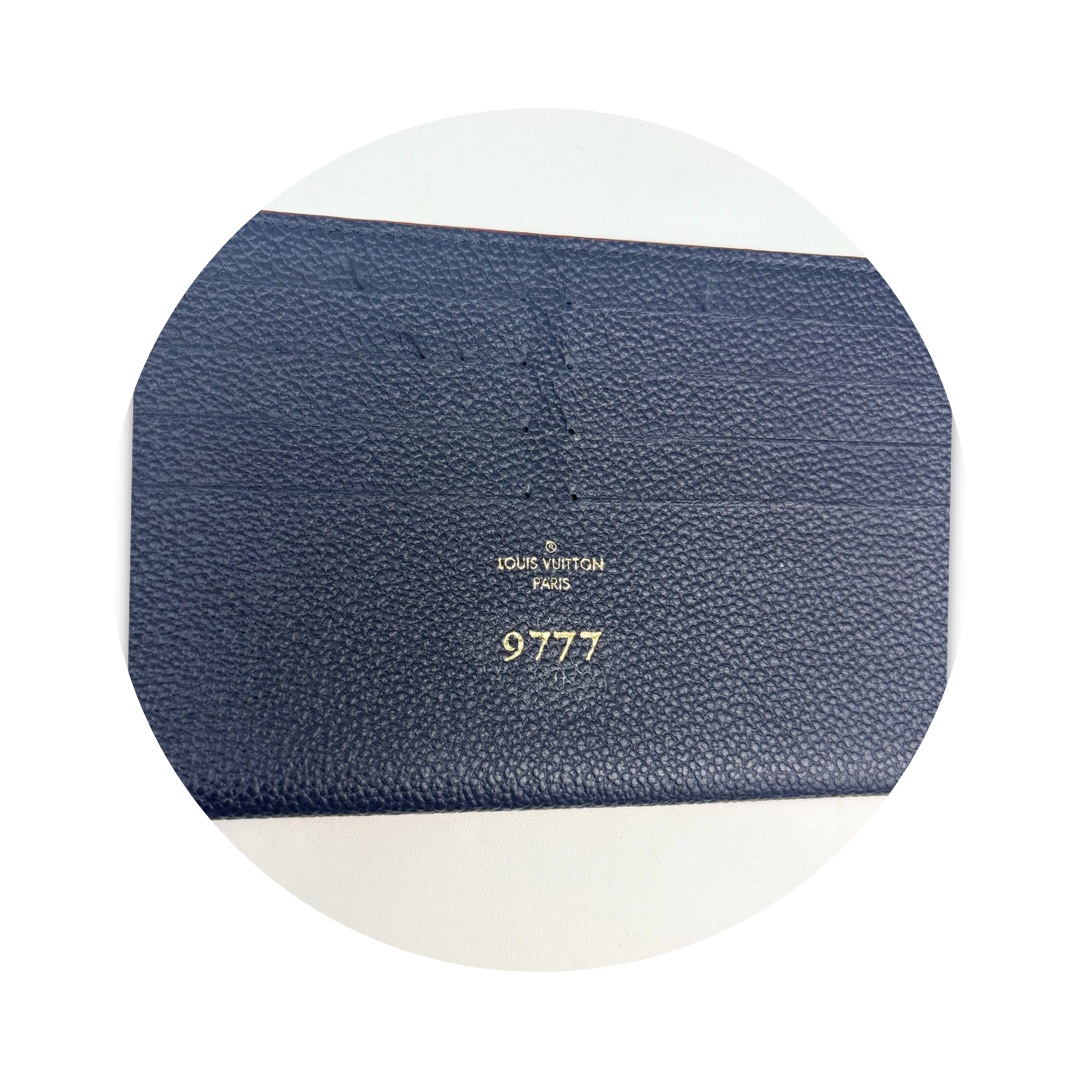 Louis Vuitton Navy Empreinte Pochette Felicie