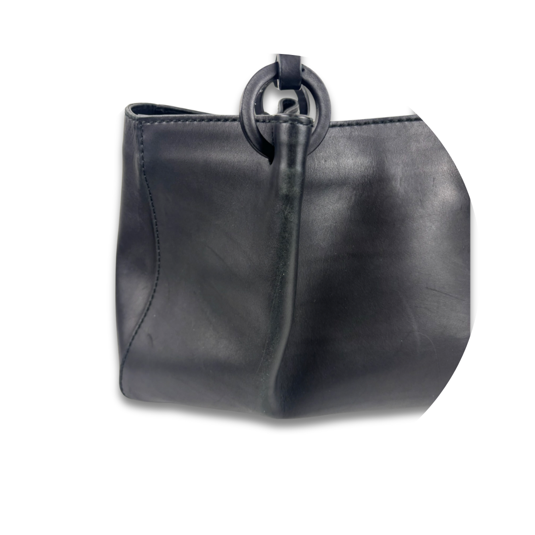Gucci Leather Ring Tote