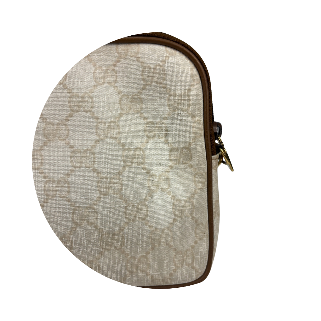 Gucci Vintage Ivory Pouch on Strap