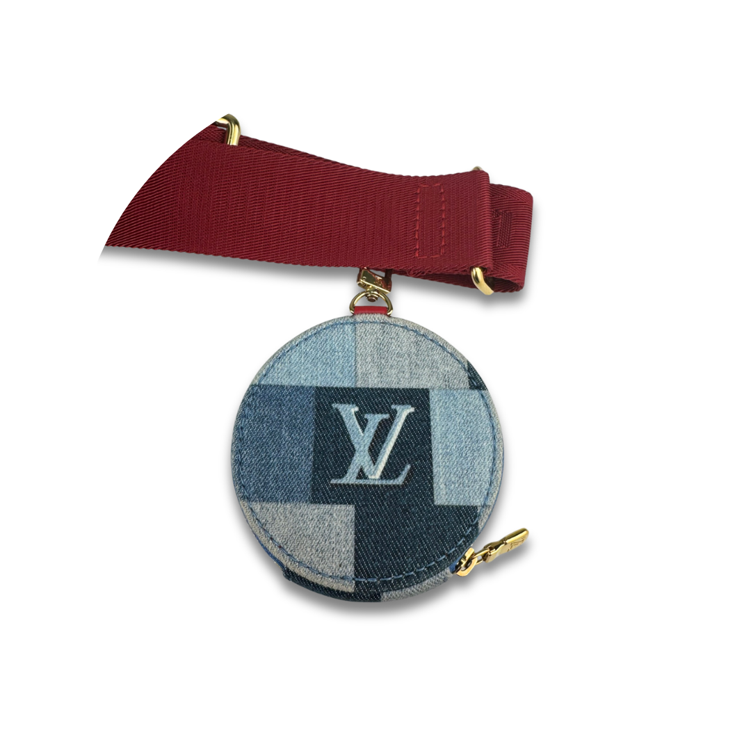 Louis Vuitton Denim Patchwork Multi Pochette Accessoires