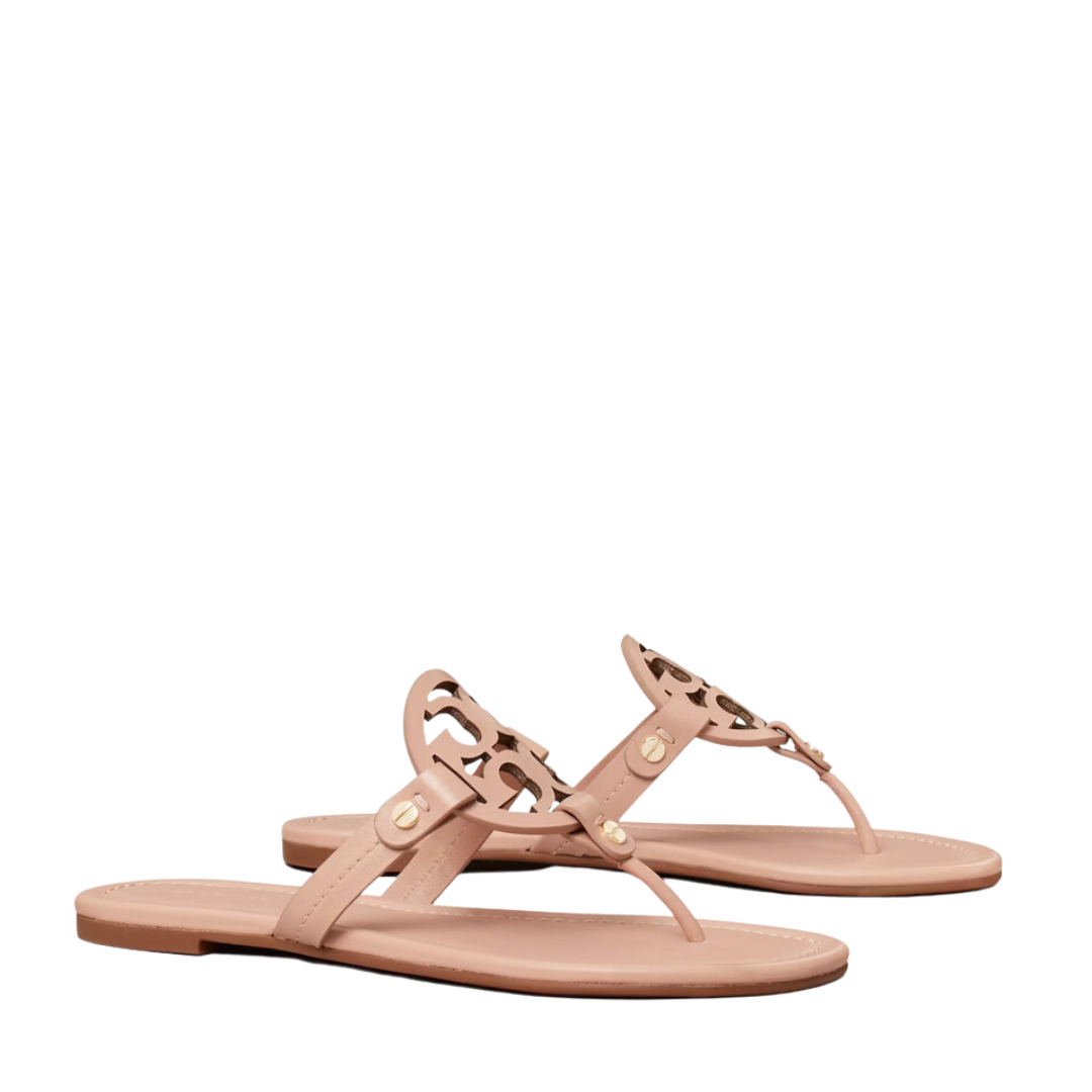 Tory burch best sale miller whipstitch sandal