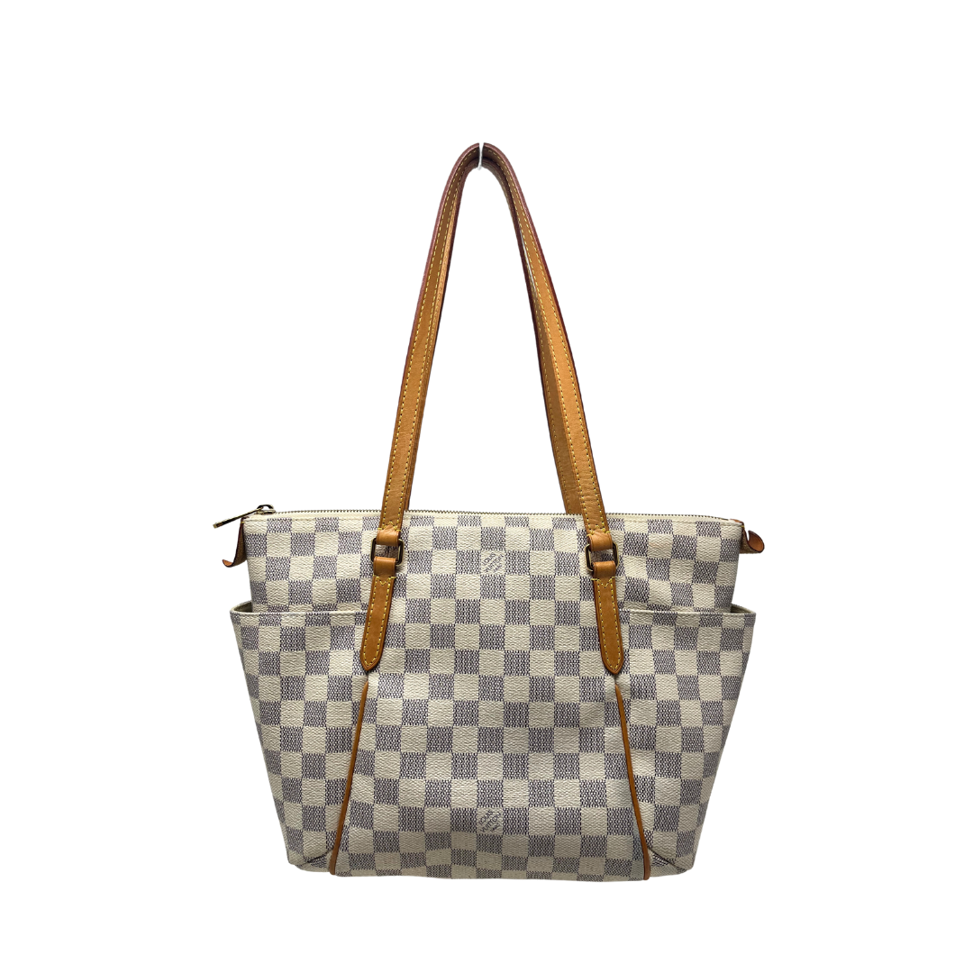 LOUIS VUITTON DAMIER EBENE TOTALLY MM (2016) SHOULDER BAG