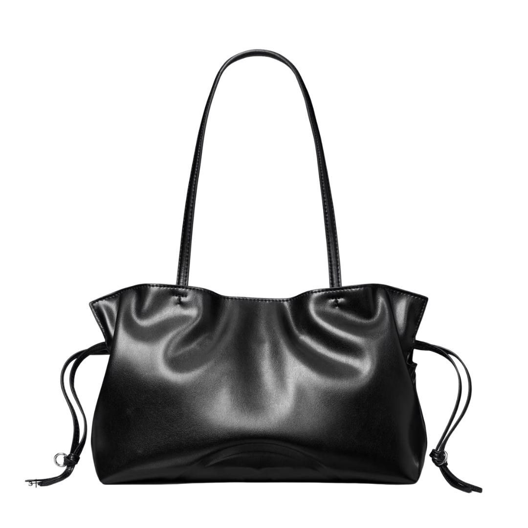 eLLa selectshop drawstring blouse ブラック Tory Burch Ella Natuura Small Drawstring Tote – Lola Saratoga
