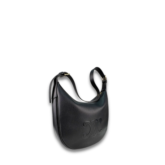 Celine Medium Black Heloise Shoulder Bag