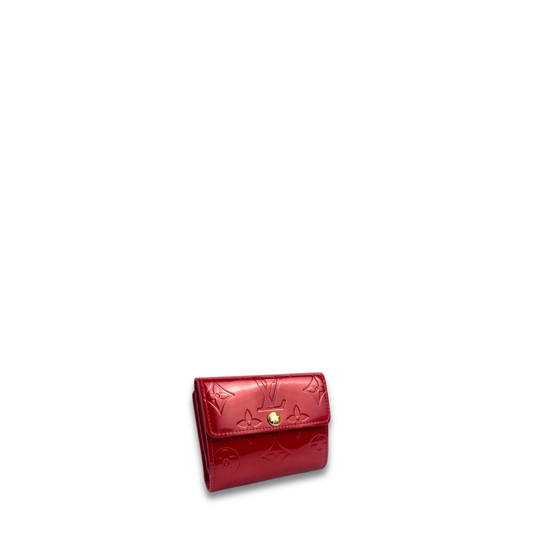 Louis Vuitton Red Vernis Ludlow Wallet