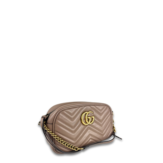 Gucci Dusty Rose Marmont Small Camera Bag