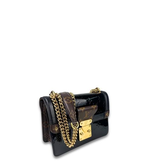 Louis Vuitton Black Vernis Wynwood Bag