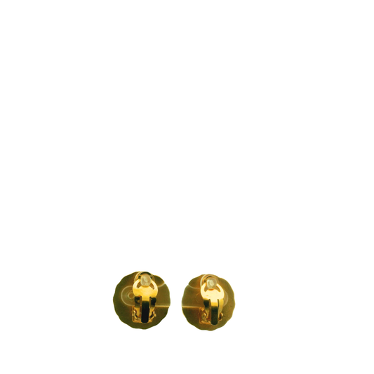 Chanel Gold Coin Clip-On Earrings