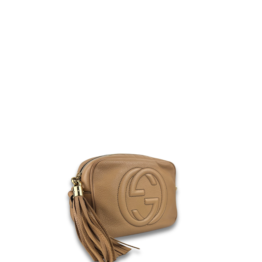 Gucci Beige Soho Disco Crossbody