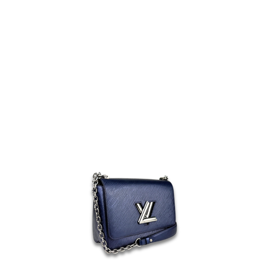 Louis Vuitton Navy Epi Leather Twist MM