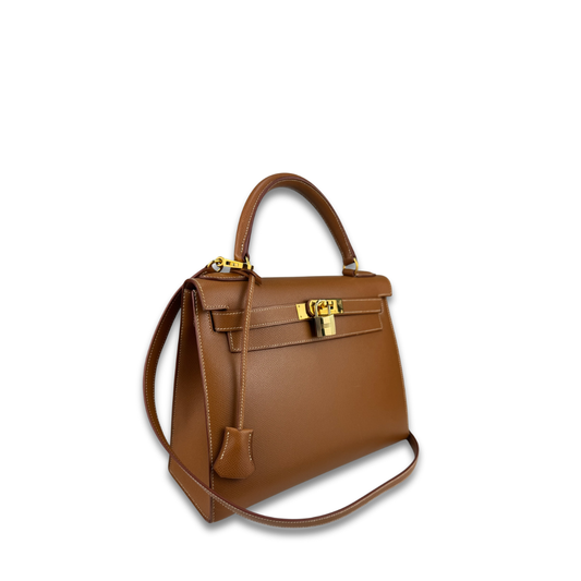 Hermès Epsom Sellier Kelly 28 Gold