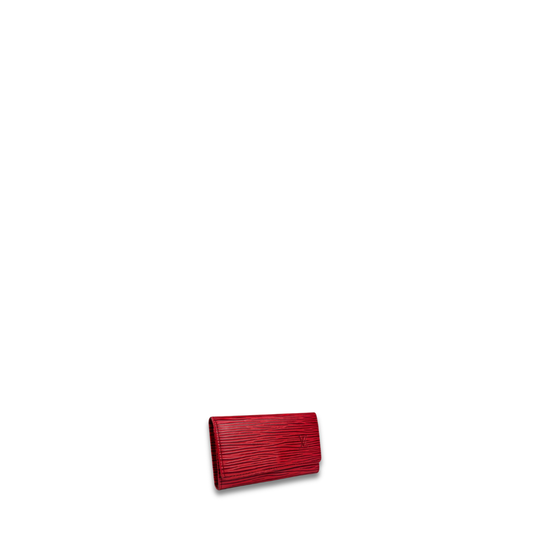 Louis Vuitton Red Epi Leather Key Holder
