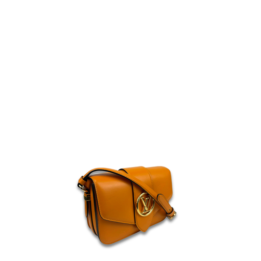 Louis Vuitton Orange Pont 9 Flap Bag