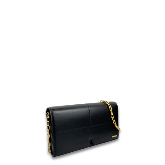 Burberry Snip Leather Chain Wallet