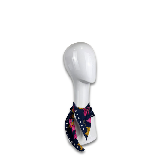 Celine Polka-Dot Handkerchief