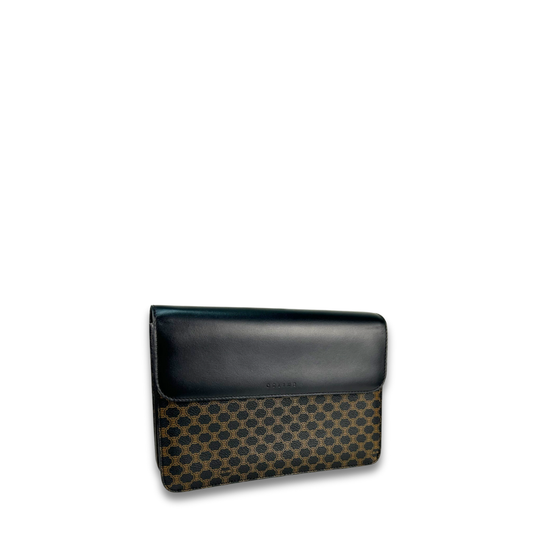 Celine Triomphe Flap Wristlet Clutch