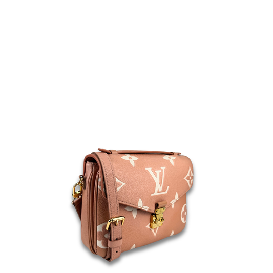 Louis Vuitton Pink Bicolor Empreinte Pochette Métis