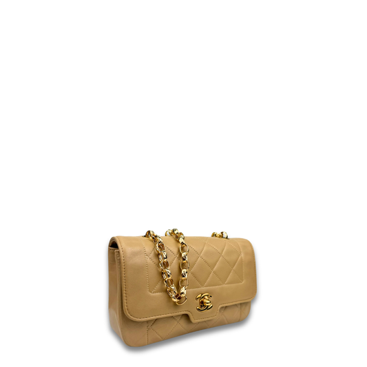 Chanel Beige Mini Bijoux Chain Flap Bag