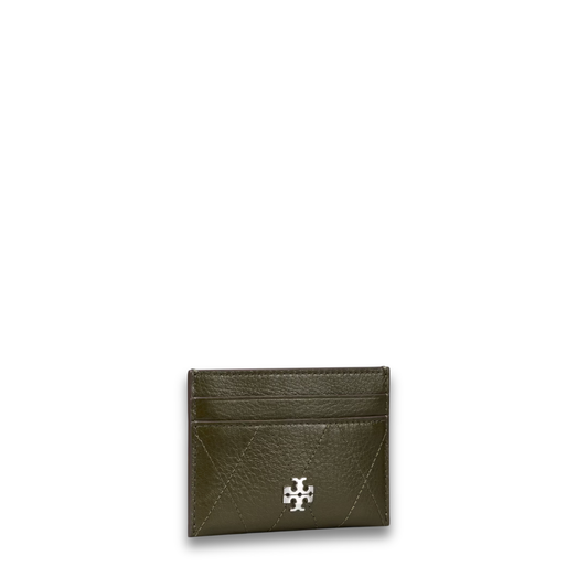 Tory Burch Charlie Quilted Card Case