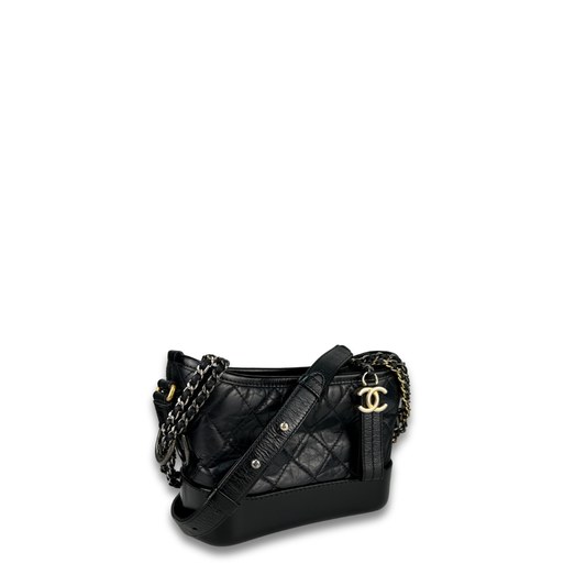 Chanel Aged Calfskin Small Gabrielle Hobo