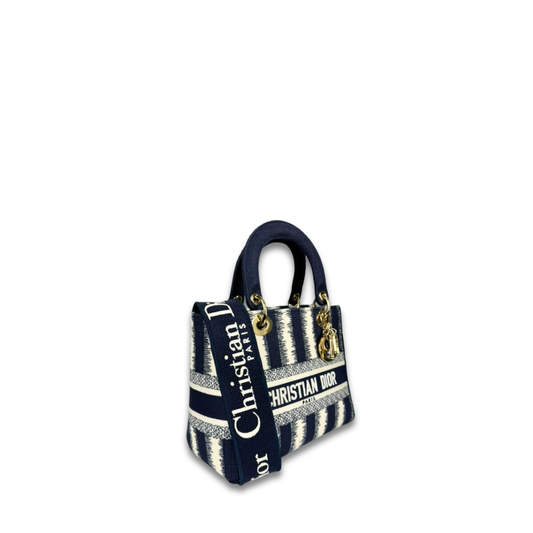 Dior Canvas Medium Lady D-Lite