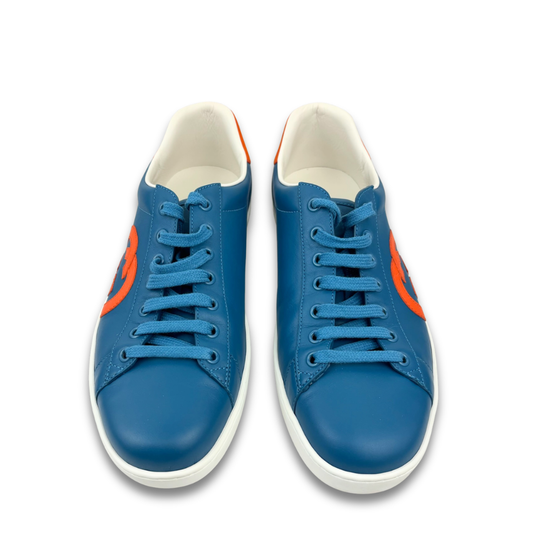 Gucci Men's Teal Sneakers - Size 9