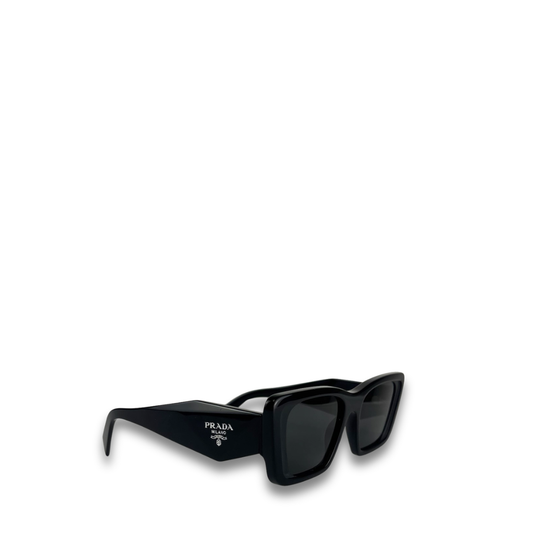 Prada Black Rectangular Sunglasses