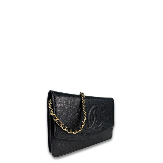 Chanel Caviar Timeless Wallet on Chain