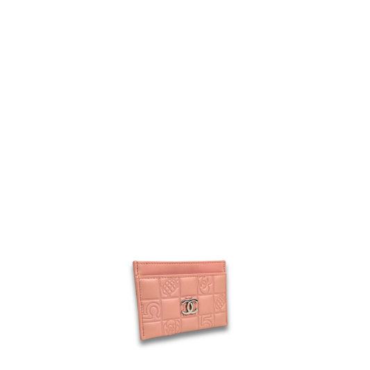 Chanel Pink Lucky Symbols Card Holder