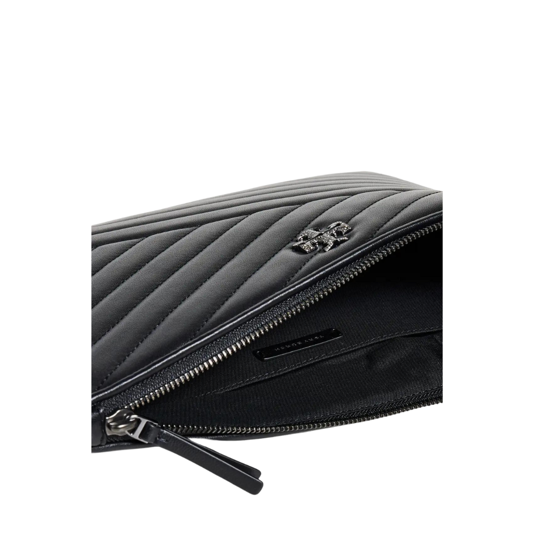 Tory Burch Kira Chevron Pave Logo Pouch