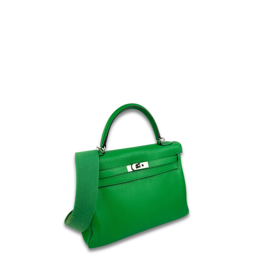 Hermès Clemence Kelly 32 Bambou