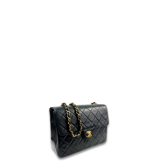 Chanel Classic Black Small Square Single Flap