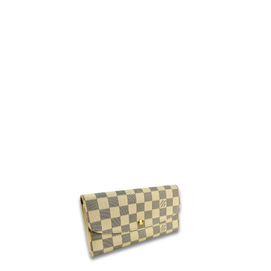 Louis Vuitton Damier Azur Emilie Wallet
