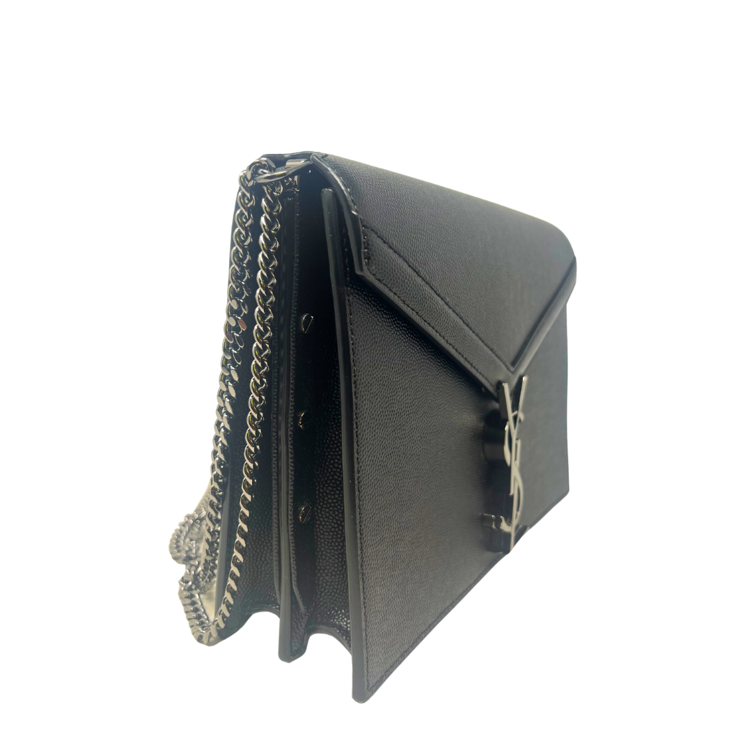 YSL Grain de Poudre Medium Cassandra Shoulder Bag Lola Saratoga