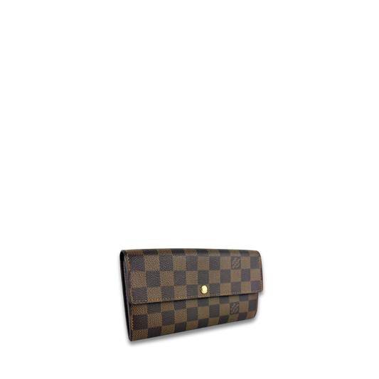 Louis Vuitton Damier Ebene Sarah Wallet