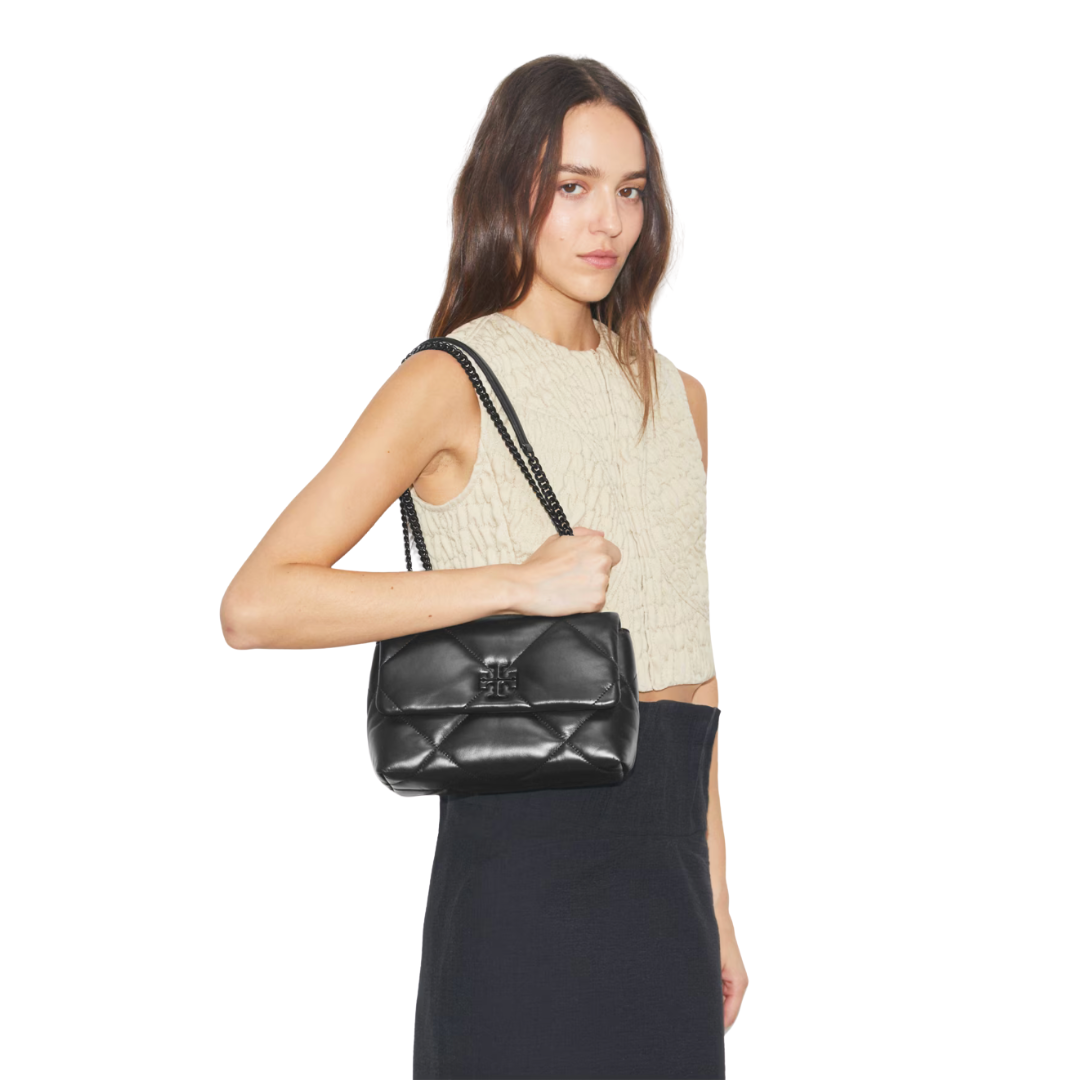 Tory Burch Kira Diamond Quilt Small Convertible Shoulder Bag