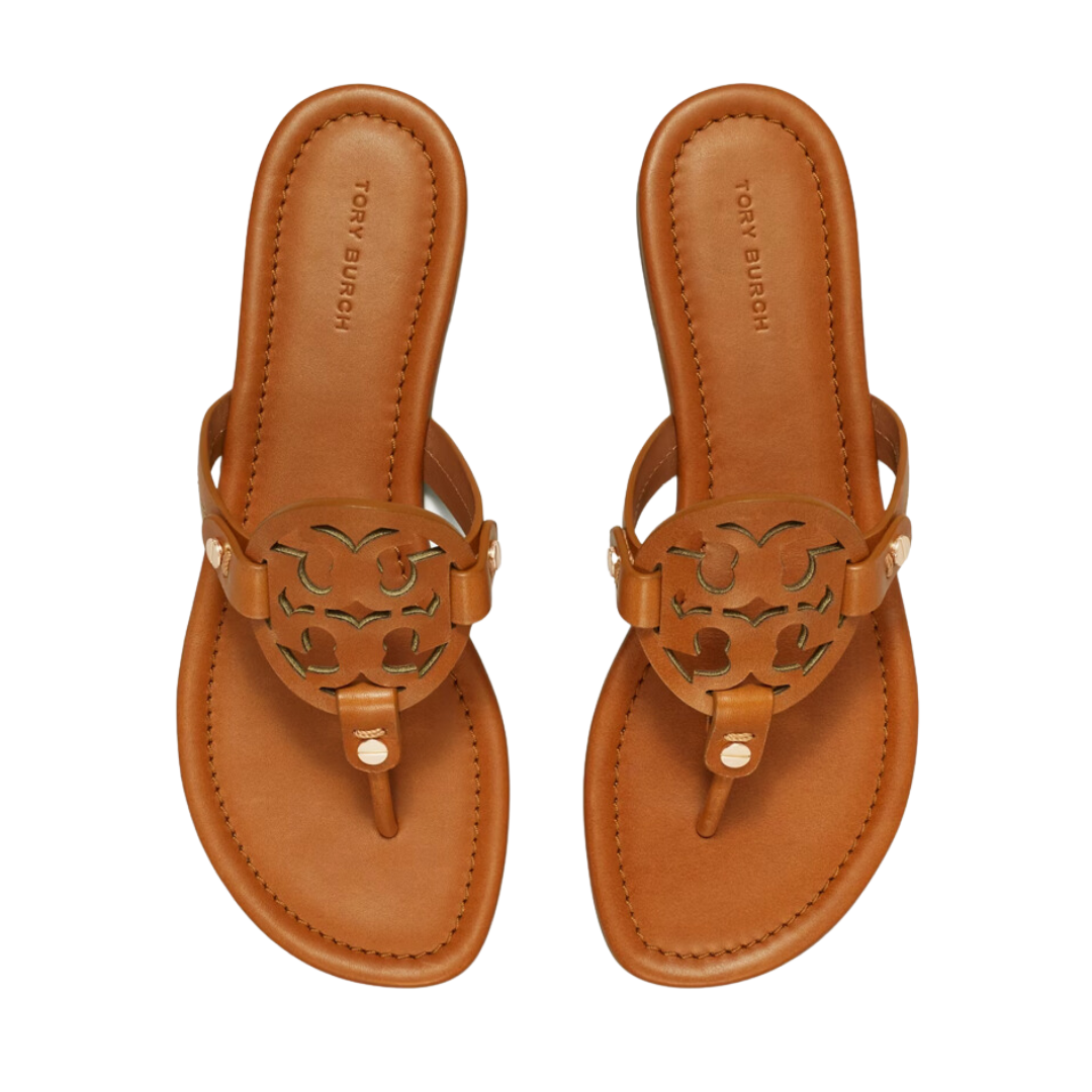 Authenticate tory burch miller on sale sandals