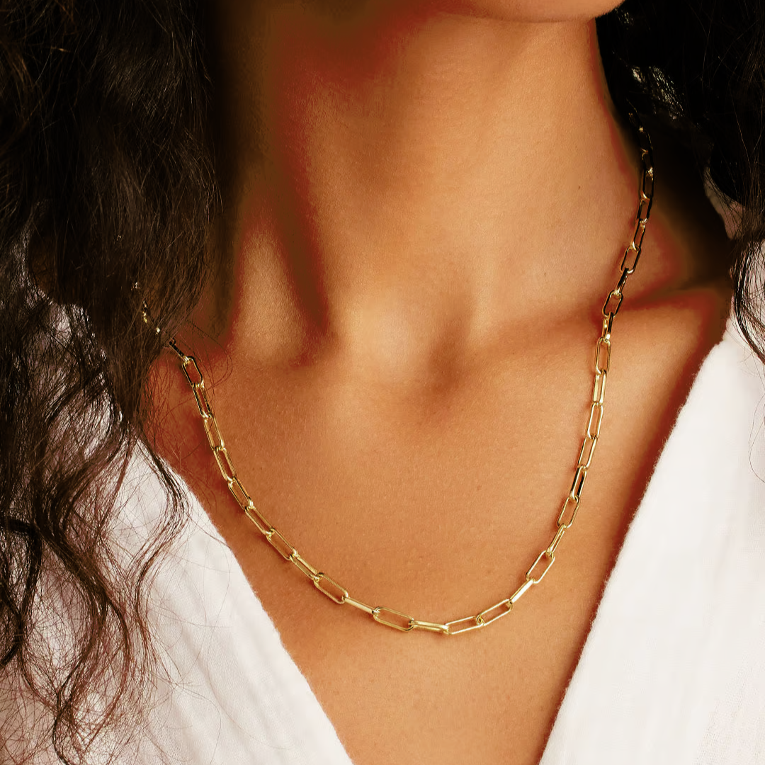 Gorjana Women's Kara Padlock Charm Necklace