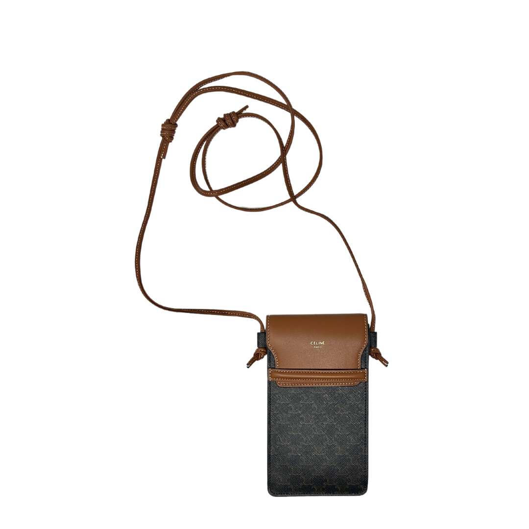 celine triomphe phone bag