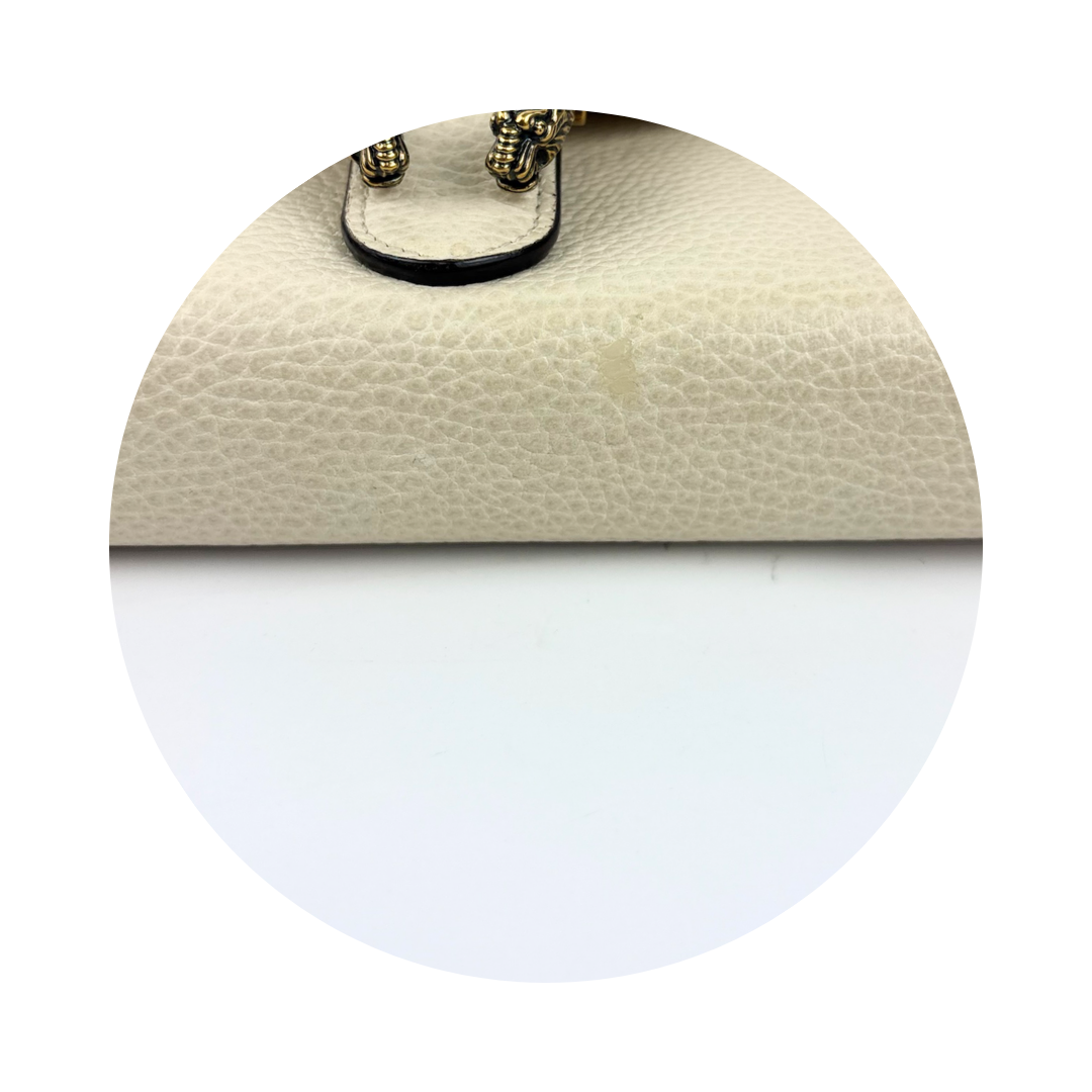 Gucci White Garden Dionysus Chain Wallet