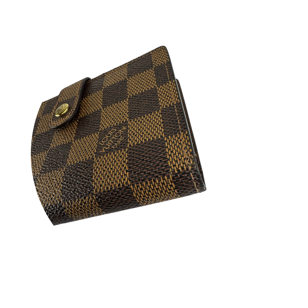 Louis Vuitton Damier Ebene French Purse Wallet