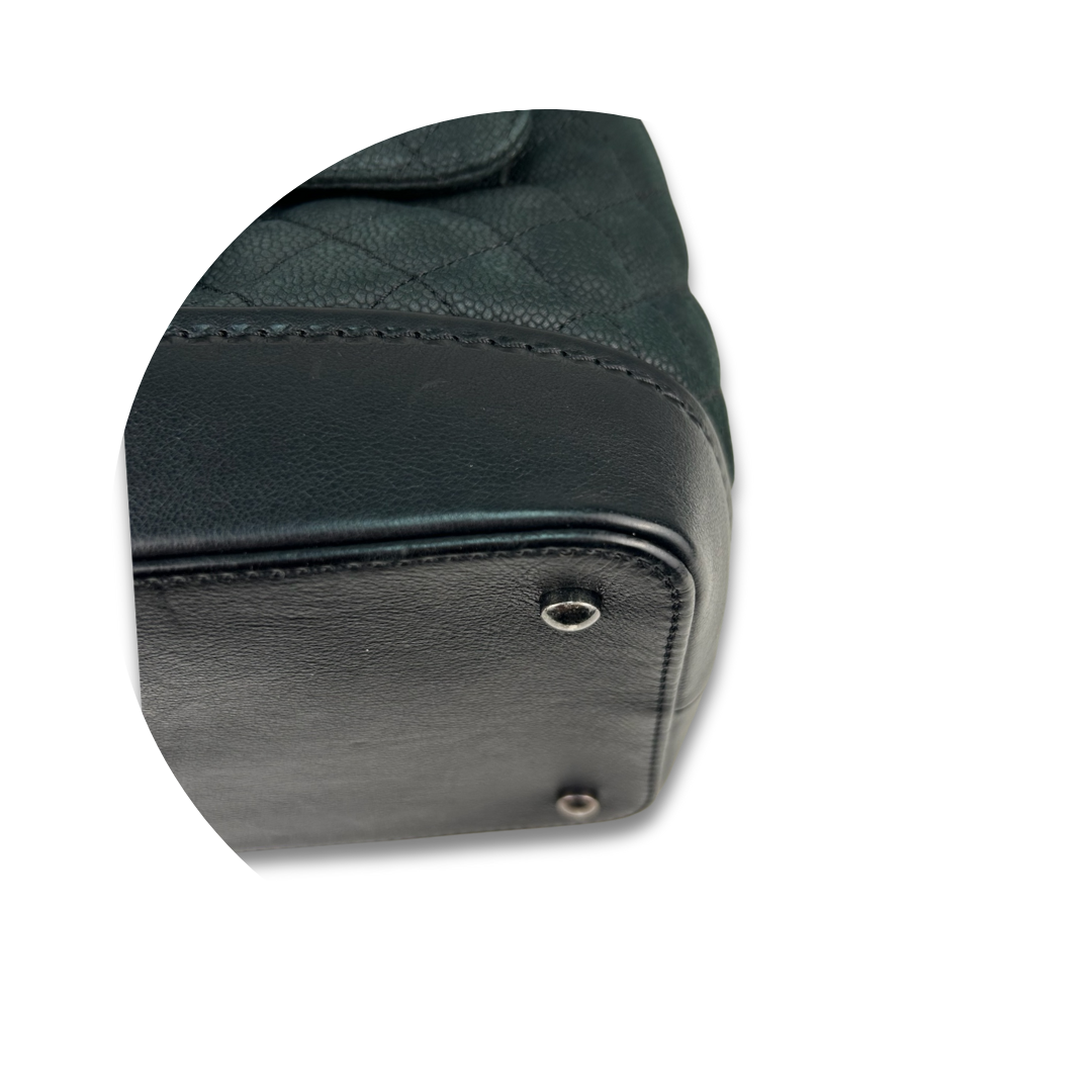 Chanel Caviar Globe Trotter Vanity Case