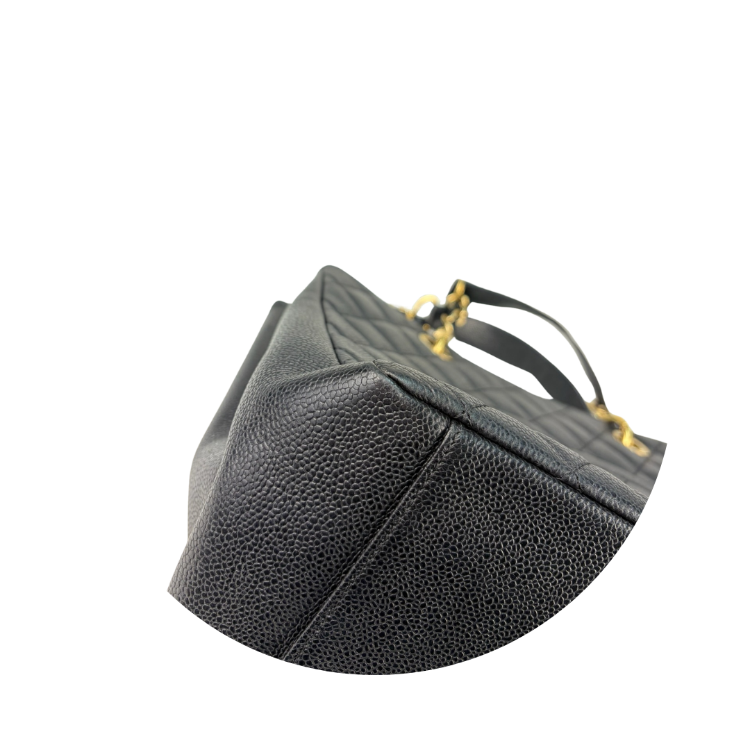 Chanel Black Caviar Grand Shopper Tote (GST)