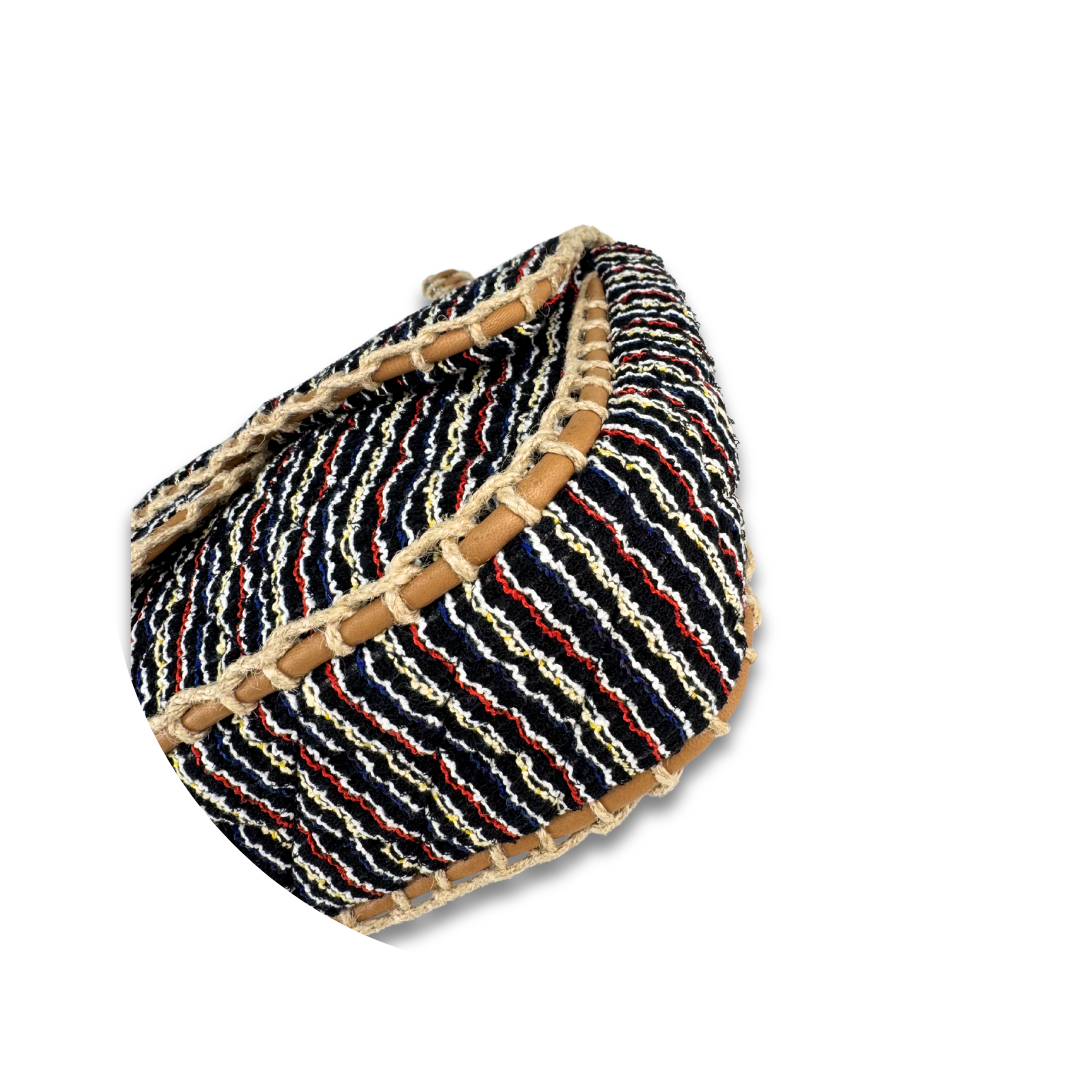 Chanel St. Tropez Multicolor Tweed Flap Bag