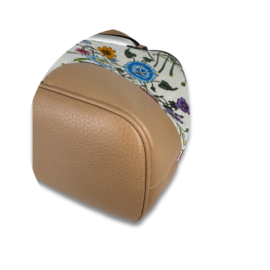 Gucci Canvas Flora Tote