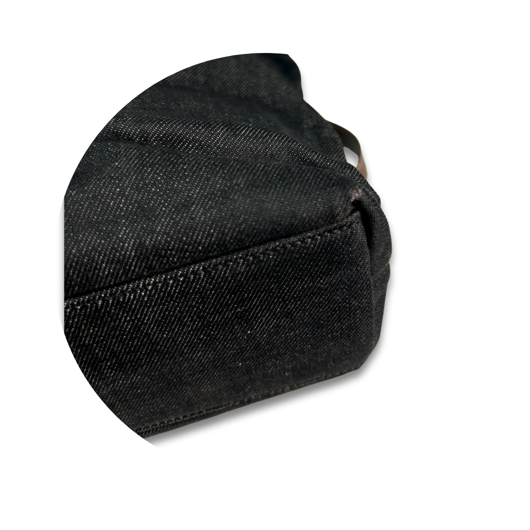 Chanel Denim Shopper Tote