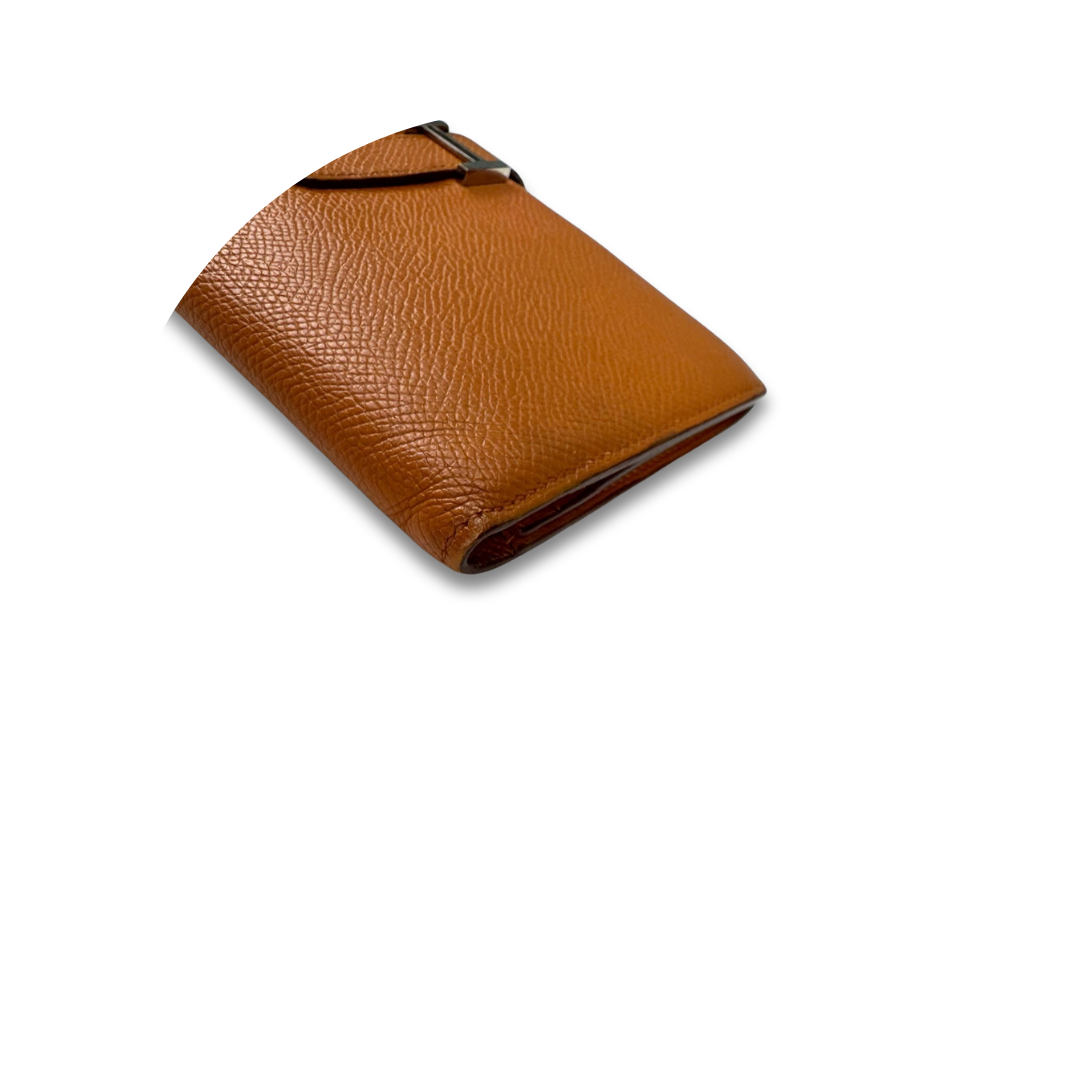 Hermès Epsom Bearn Long Wallet Gold